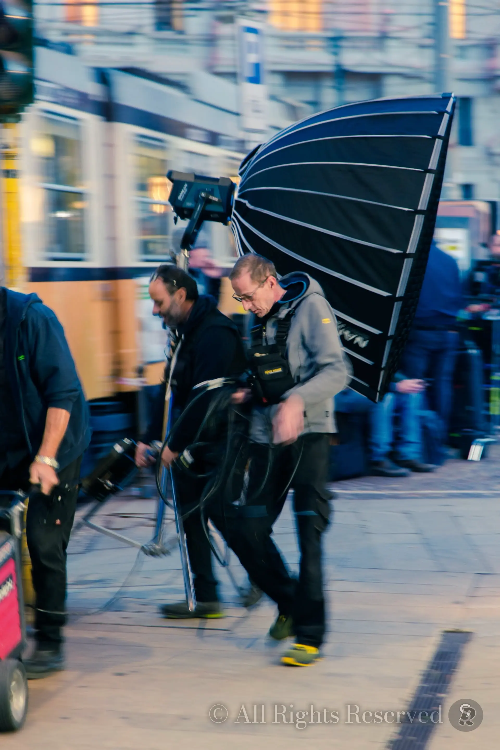 Commercial set in Milan