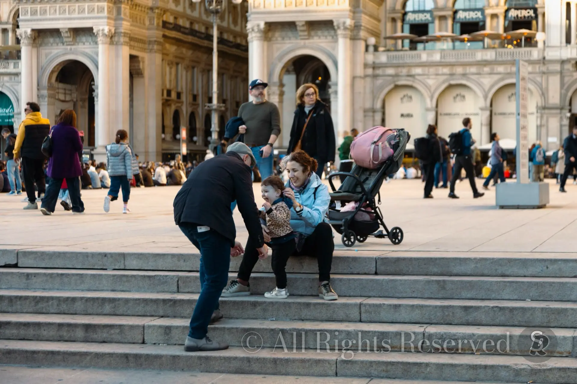 Milan, Italy. Piazza del Duomo