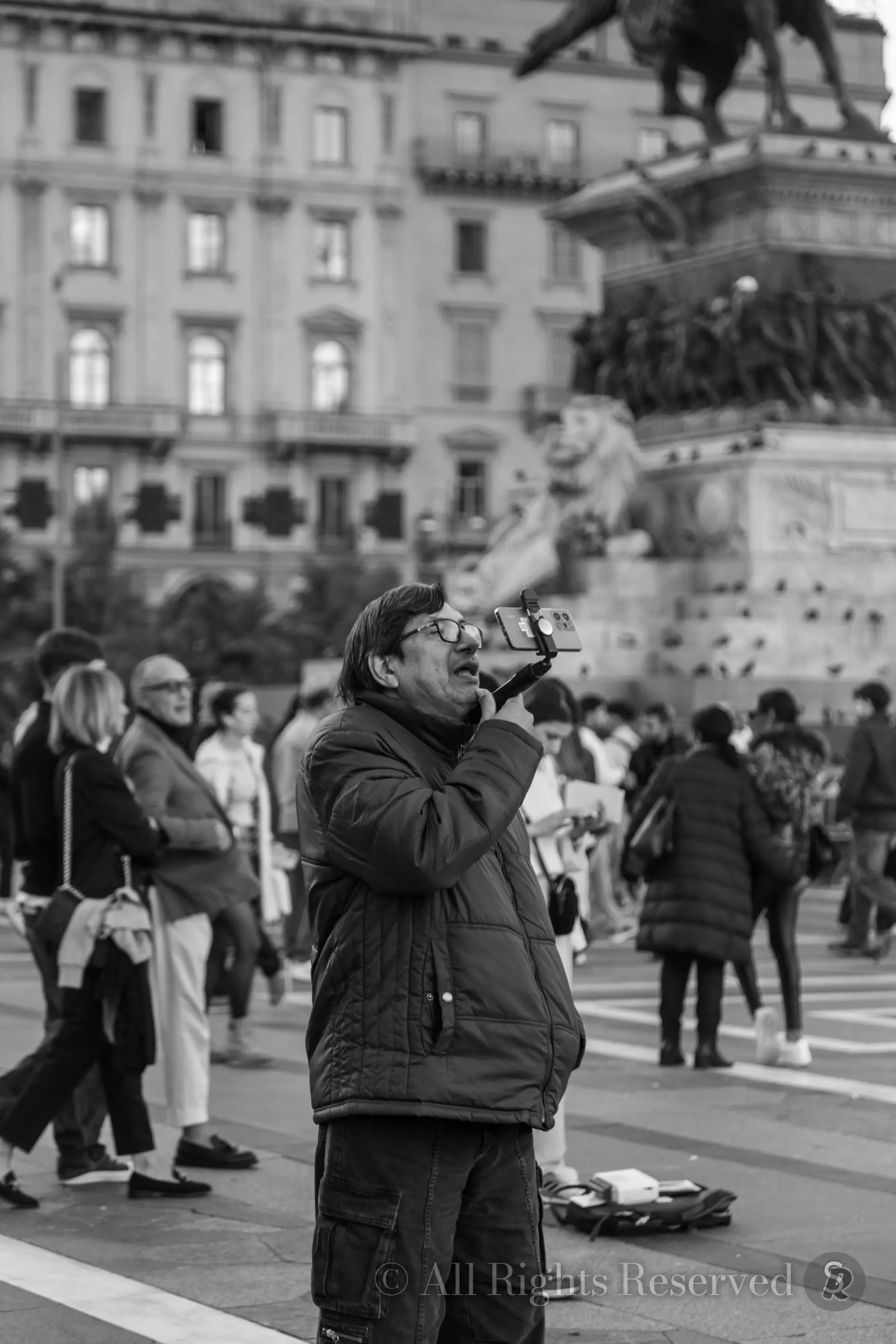 Milan, Italy. Piazza del Duomo