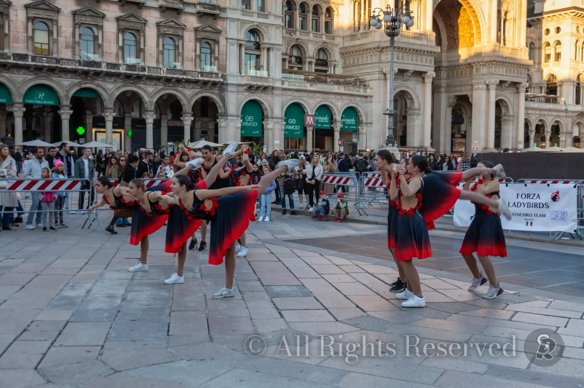 Milan, Italy. Piazza del Duomo