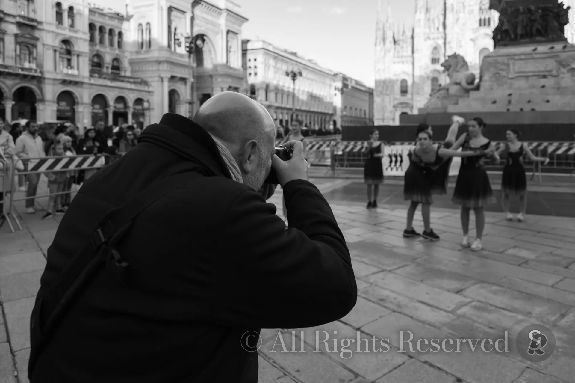 Milan, Italy. Piazza del Duomo
