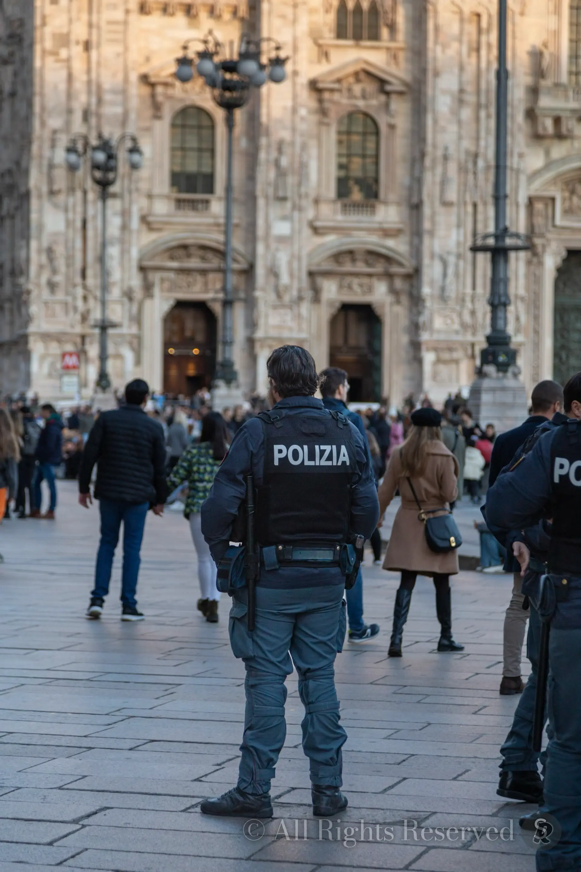Milan, Italy. Piazza del Duomo